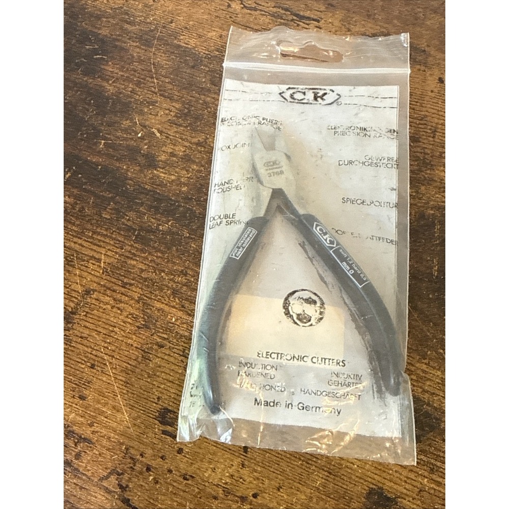 C.K. 3768 Electronic Cutters – New in Bag – Precision Flush Cutters – Germany